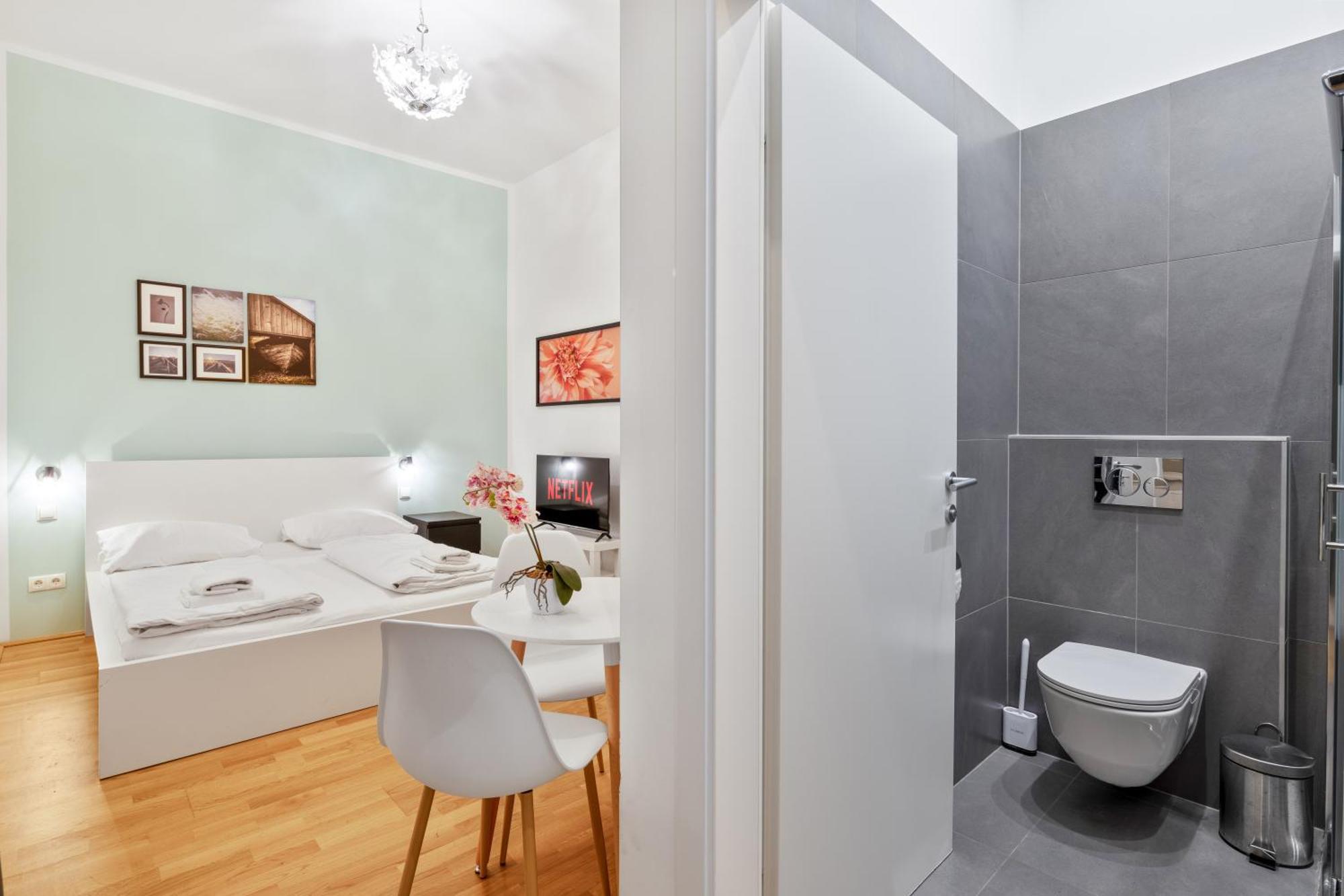 522 Mbits Wifi Air Con Free Parking Apartment Vienna Luaran gambar